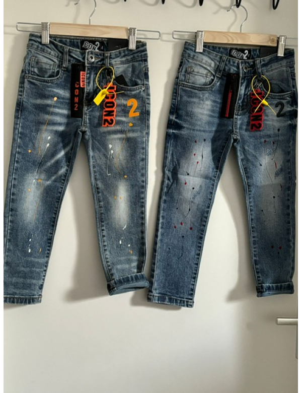 Icon jeans rood